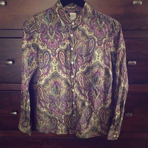 J Crew button down shirt